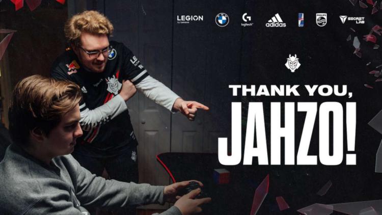 G2 Esports sanoo hyvästit Jahzo