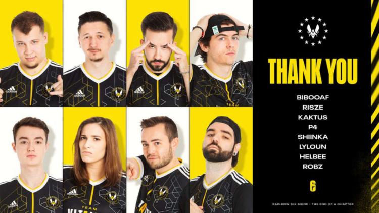 Team Vitality lähtee Rainbow Six