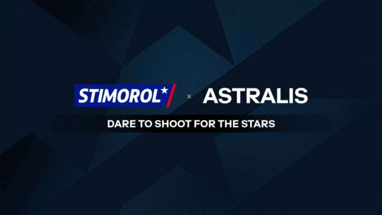 Astralis yhteistyökumppania brändin kanssa Stimorol