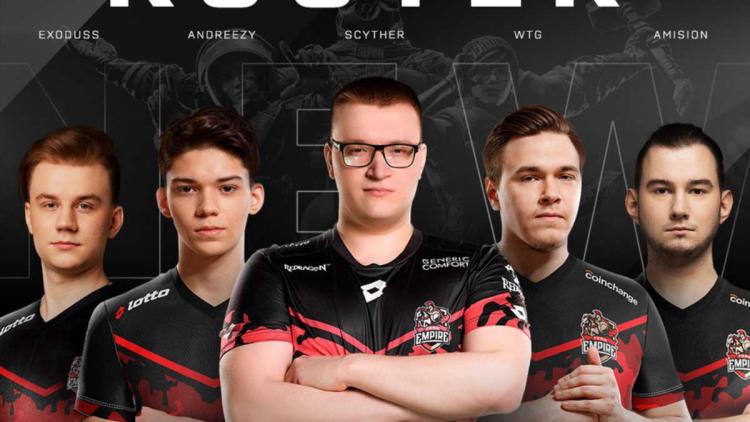 Team Empire hyväksyi uuden kokoonpanon joukkueelle Rainbow Six