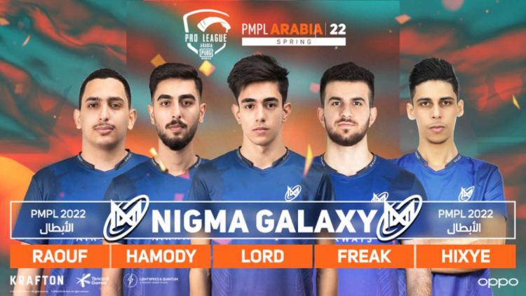 Nigma Galaxy tuli mestariksi PUBG Mobile Pro League - Arabia Spring 2022