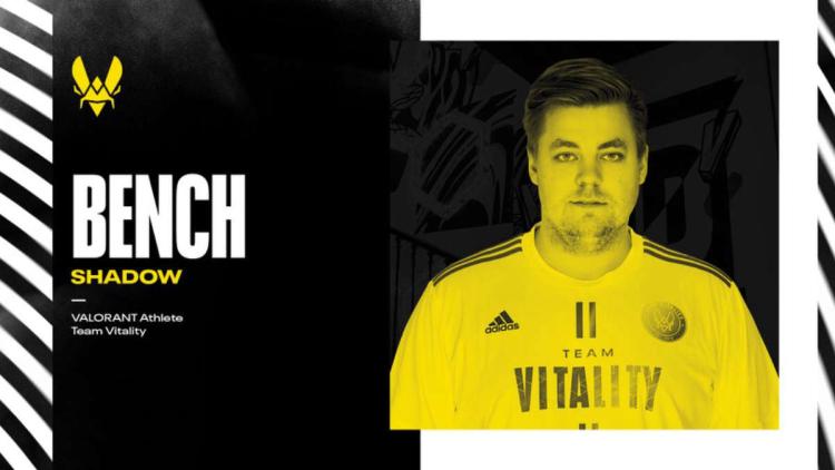 ShadoW lähti aloituskokoonpanosta Team Vitality