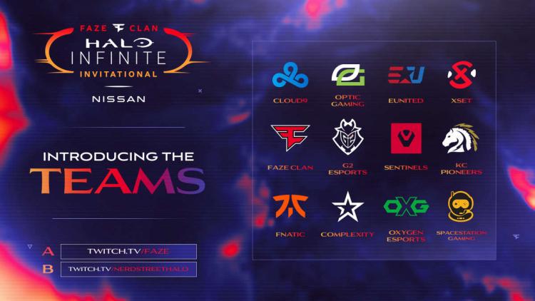 Ilmoitettu Nissan FaZe Clan Halo Invitational