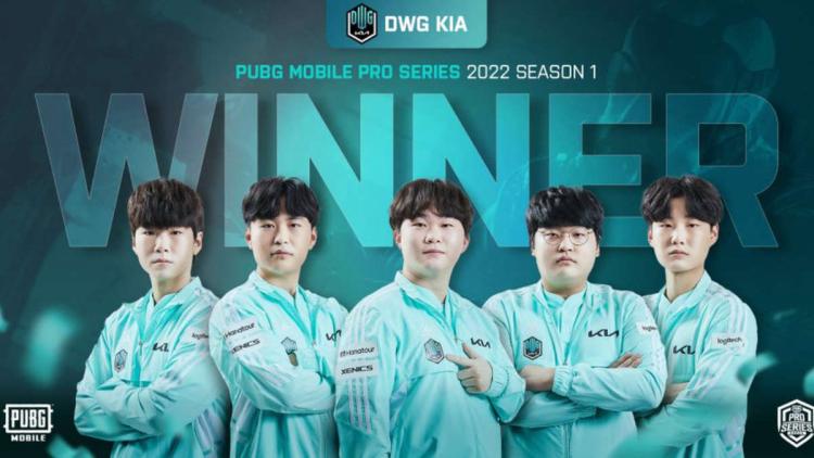 DAMWON Gaming voitti vuoden PUBG Mobile Pro Series 2022 Season 1