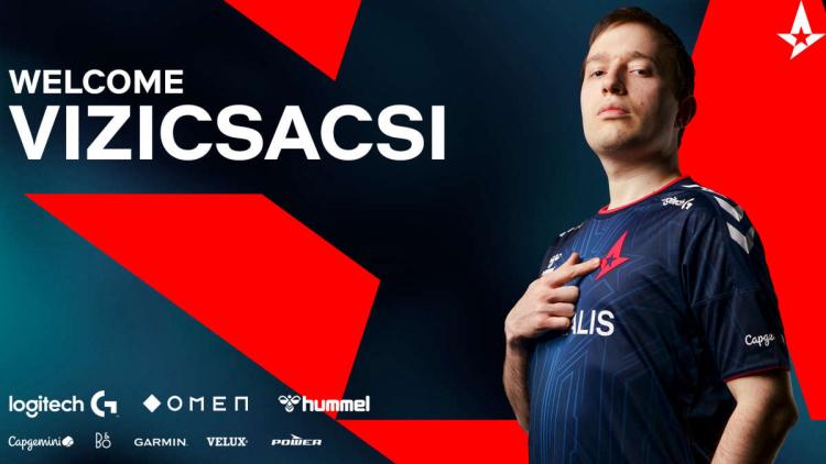 Vizicsacsi:sta tuli uusi ylälinja Astralis