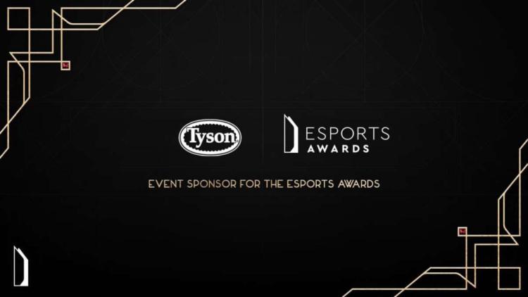 Esports Awards ilmoittaa aloittavansa yhteistyön Tyson Foods kanssa