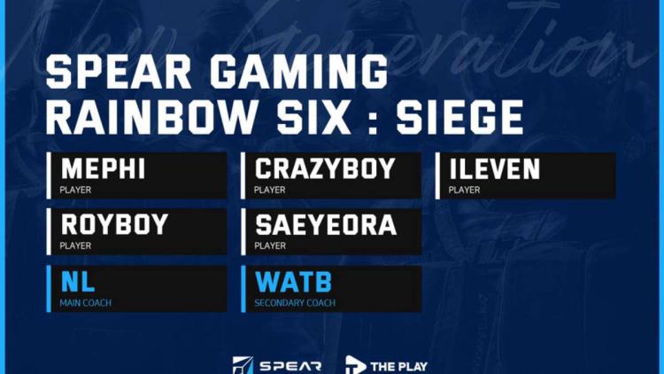 Spear Gaming allekirjoittanut entisen T1-listan Rainbow Six