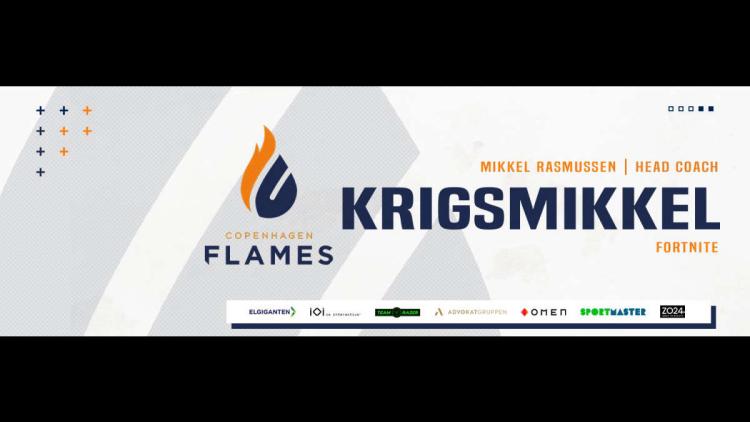 KRIGSMIKKEL erosi valmentajan tehtävistään Copenhagen Flames joukkueeseen Fortnite