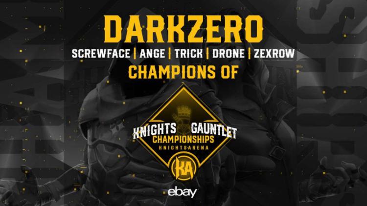 DarkZero Esports voitti vuoden Knights Gauntlet 2022: Championship