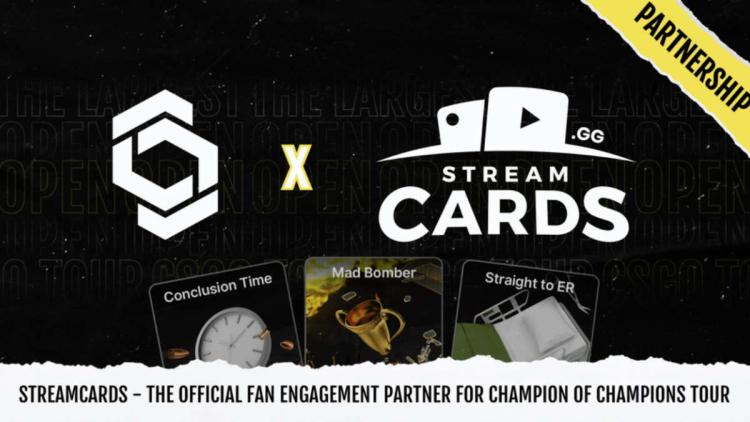 StreamCards tulee Champion of Champions Tour CS:GO Tournament Seriesin kumppaniksi