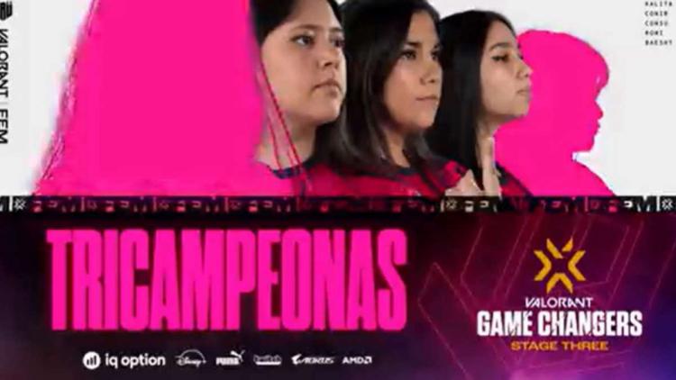 KRÜ Fem voitti VALORANT Champions Tour 2022: Game Changers Latin America South Open 3