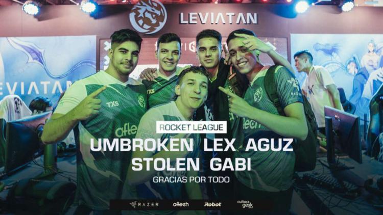 Leviat á n Esports liuottaa koostumuksen kohdassa Rocket League