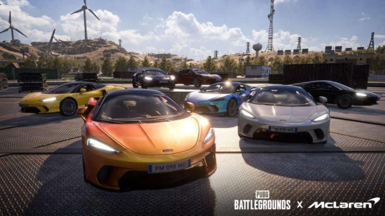 Epätavallinen yhteistyö – McLaren GT x PUBG: BATTLEGROUNDS