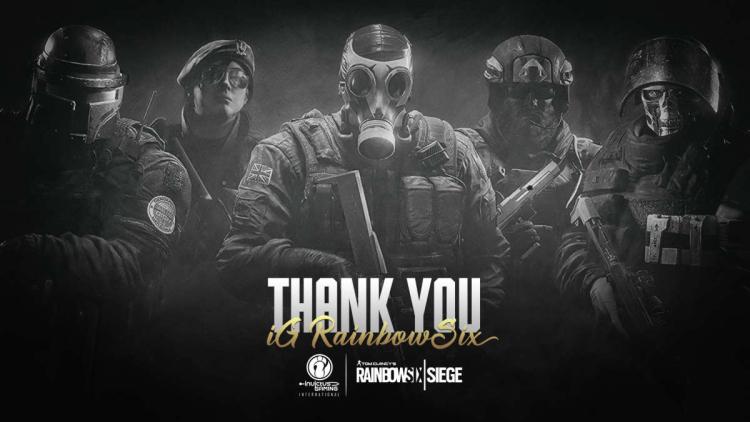 Invictus Gaming International liuottaa koostumuksen kohdassa Rainbow Six