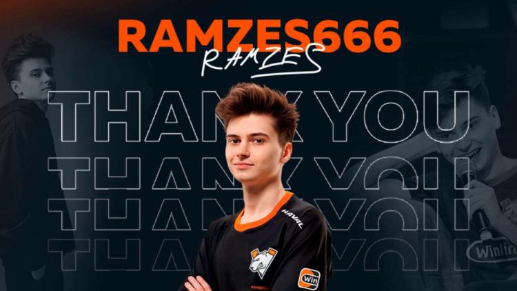 RAMZES 666 jättää kokoonpanon Virtus.pro sarjaan Dota 2