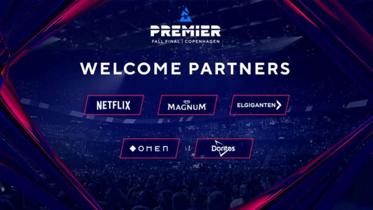 Netflix, OMEN, Elgiganten, Magnum ja Doritos tulivat kumppaneiksi BLAST Premier Fall Finals 2022