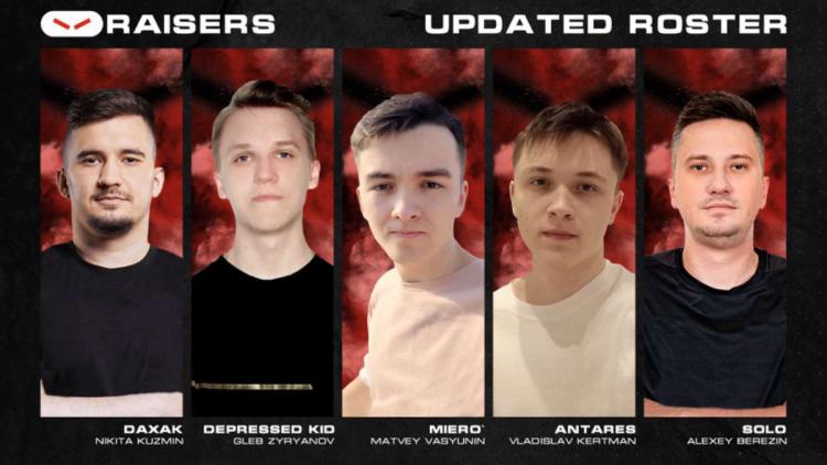 HellRaisers esitteli uuden Dota 2-luettelon, jossa oli Daxak kantajana