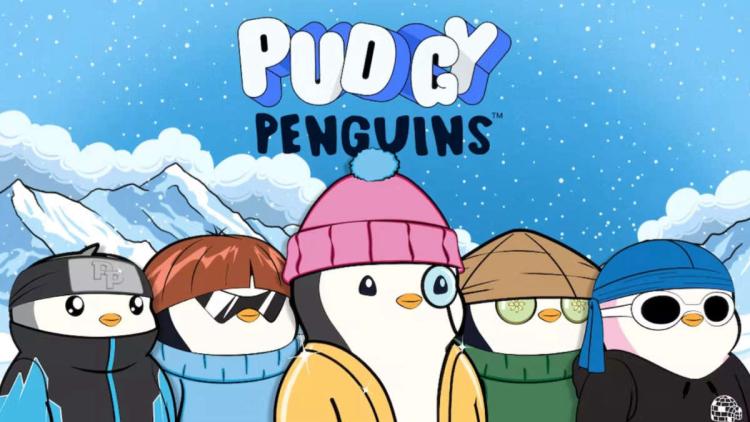 Alhainen hinta Pudgy Penguins nousu 25 % yhdessä päivässä