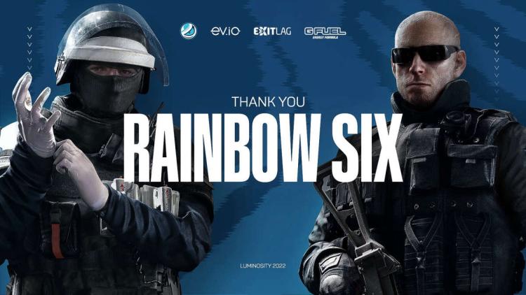 Luminosity Gaming poistuu lavalta Rainbow Six