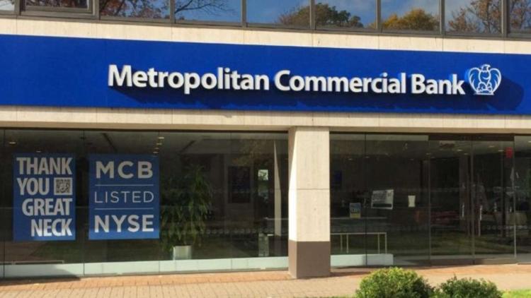 Metropolitan Commercial Bank sulje kryptovaluutan suunta