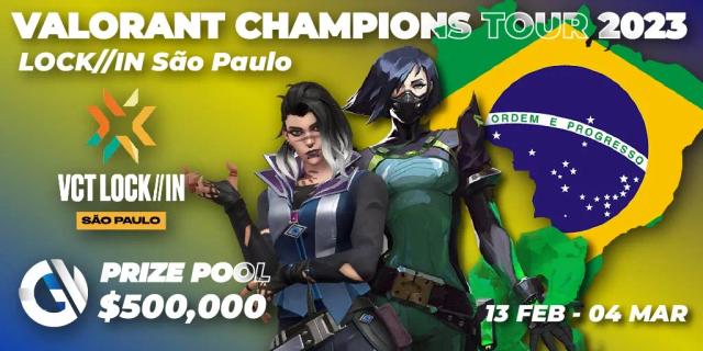 Esikatselu VALORANT Champions Tour 2023: LOCK // IN S ã o Paulo