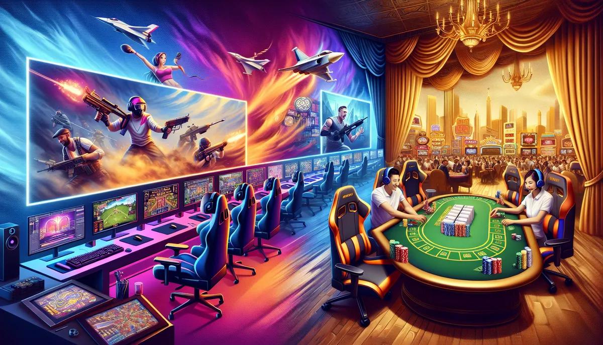 E-sports and Casino Games at Neon54: Two Worlds of Online Entertainment