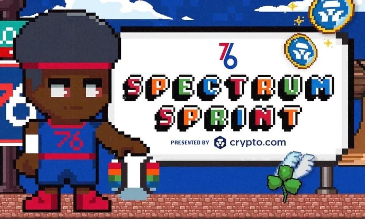  Philadelphia 76ers, Crypto.com kumppani paljastaa "Spectrum Sprint", osa kaikkien aikojen ensimmäistä NBA:n Web3-mobiilivideopelisarjaa.