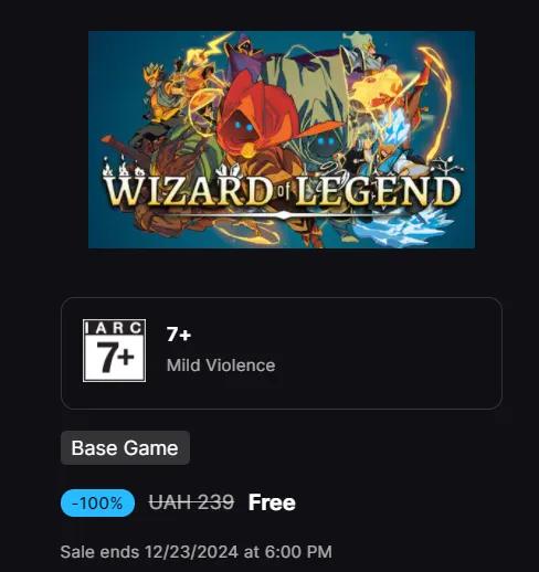 Hanki Wizard of Legends ilmaiseksi Epic Games Launcherista