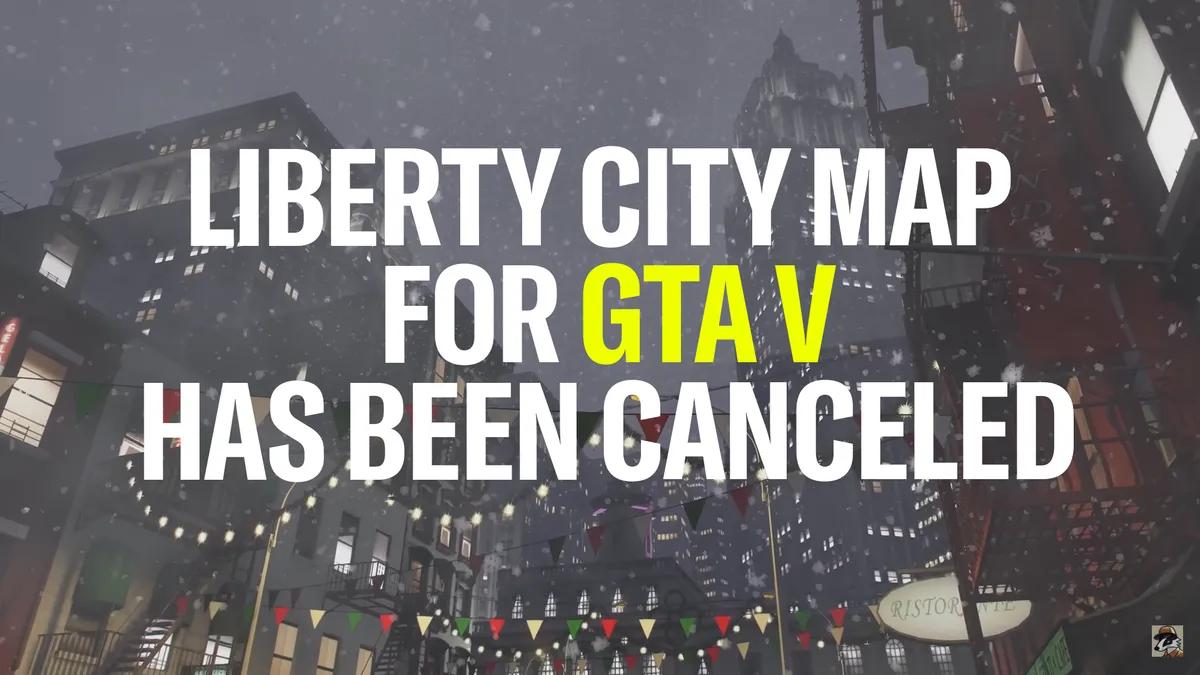 GTA V:n Liberty City Mod suljettiin Rockstarin väliintulon jälkeen