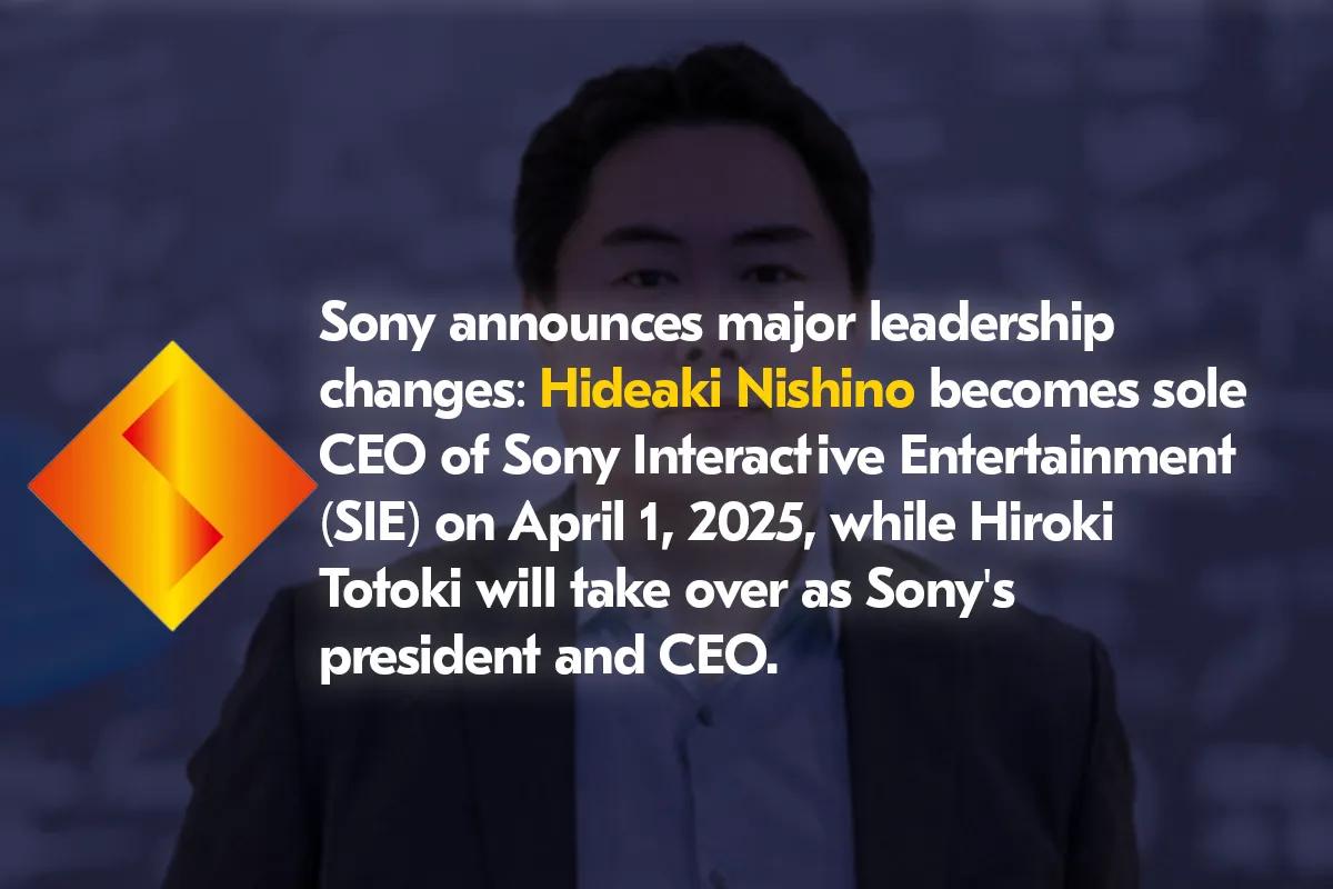 Hideaki Nishinosta tulee Sony Interactive Entertainmentin ainoa toimitusjohtaja