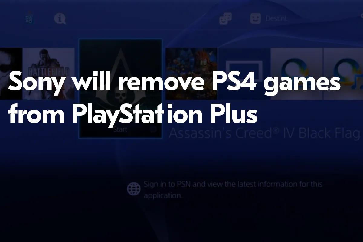 Sony poistaa PS4-pelit PlayStation Plus -palvelusta tammikuusta 2026 alkaen