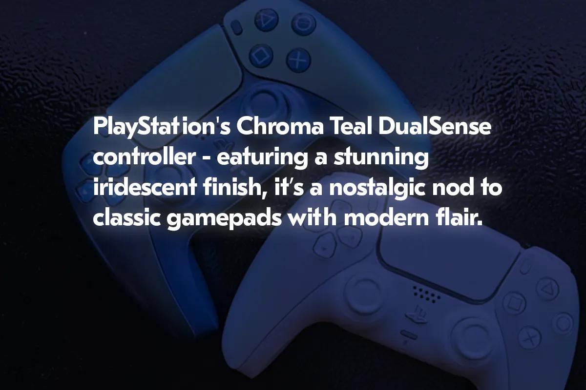 PlayStationin Chroma Teal DualSense: Nostalginen nyökkäys ja moderni ilme