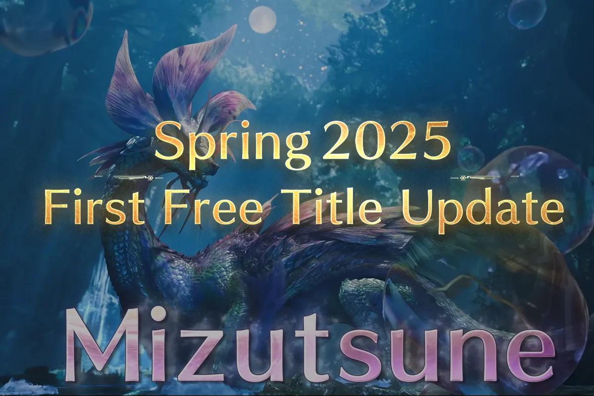 Monster Hunter Wilds julkistaa ensimmäisen ilmaisen nimipäivityksen: Mizutsune liittyy metsästykseen tänä keväänä!