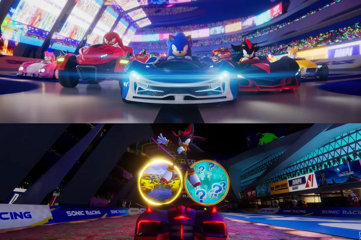 Tilanne: Sonic's Racing CrossWorlds -pelin ensikatselu