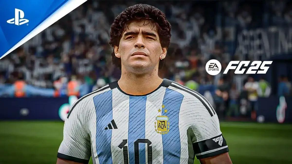 Diego Maradona palaa EA FC 25:een - Näin saat hänen ilmaisen Grassroots Greats -kuvakorttinsa auki ilmaiseksi