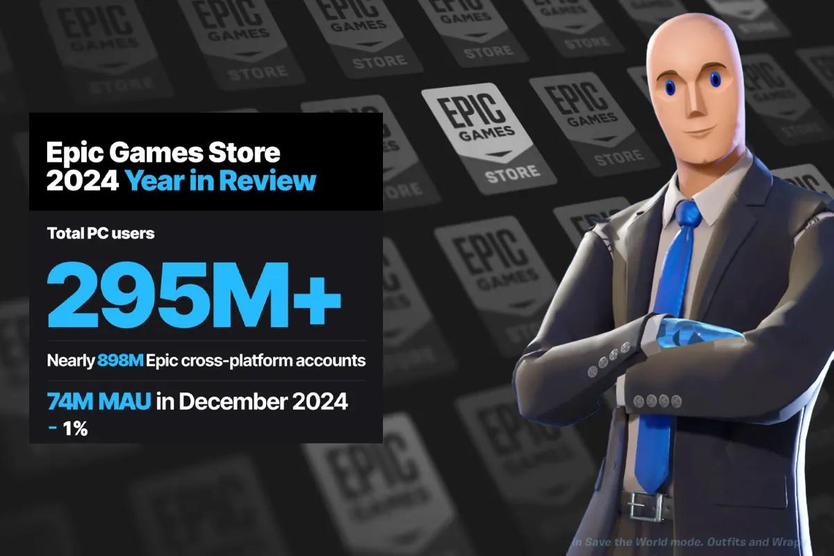 Epic Games Store saavuttaa 295 miljoonan PC-pelaajan rajan