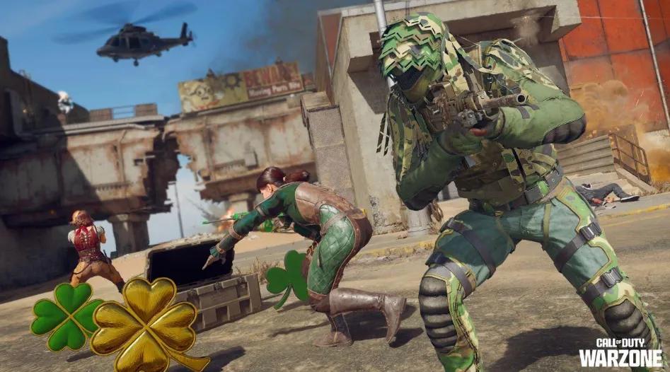 Black Ops 6 & Warzone Clover Craze -tapahtuma: Patrick's Day Rewards: Aloituspäivä & Pyhän Patrickin päivän palkinnot vuodettu