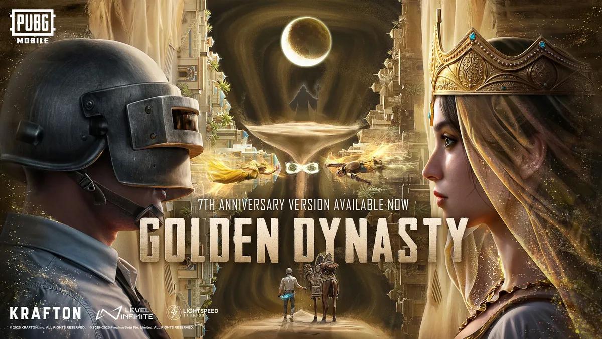 PUBG Mobile Golden Dynasty Mode: Versiossa 3.7: Aikaa taittava seikkailu