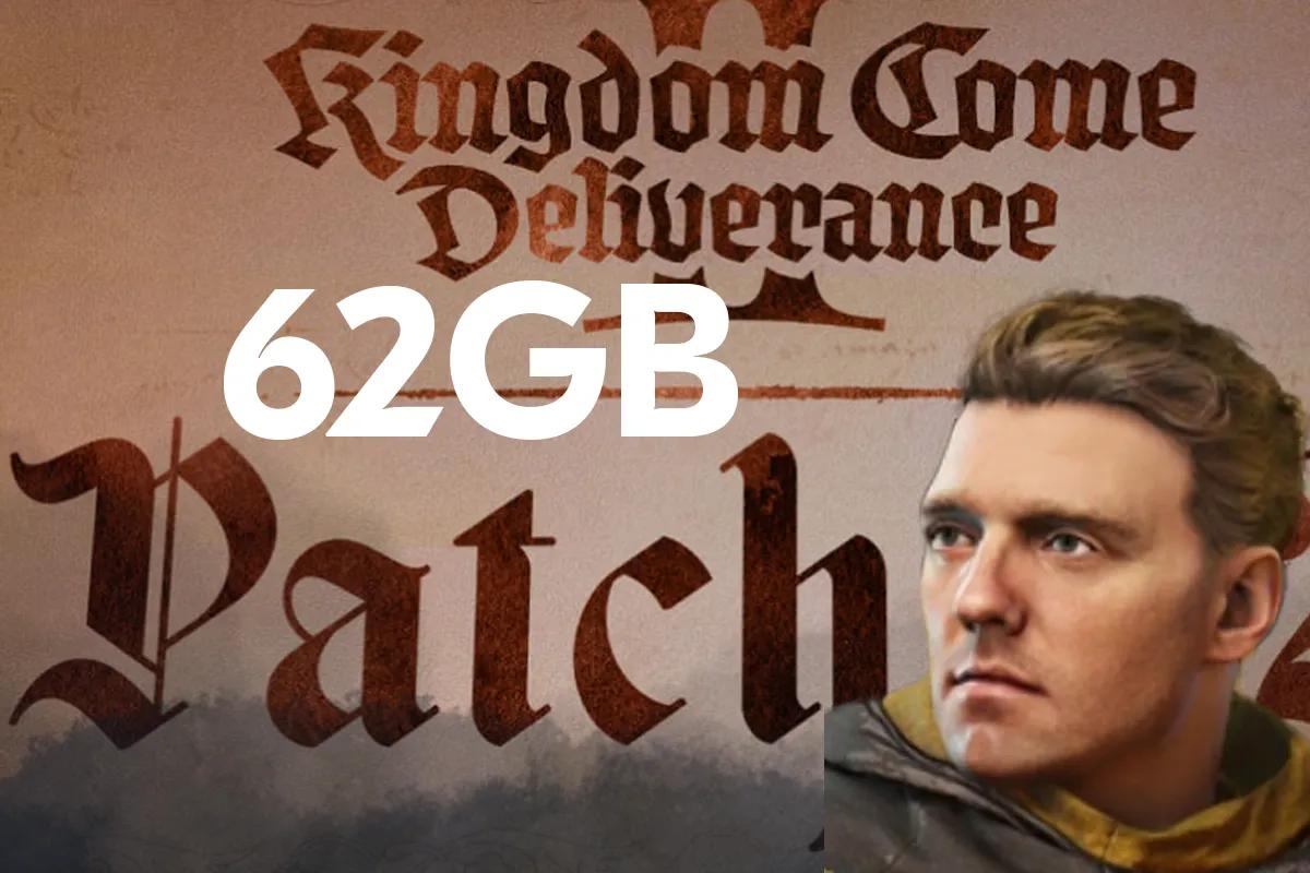 Kingdom Come: Deliverance 2 Drops Massiivinen 62GB Patch kanssa 1000 + korjaukset