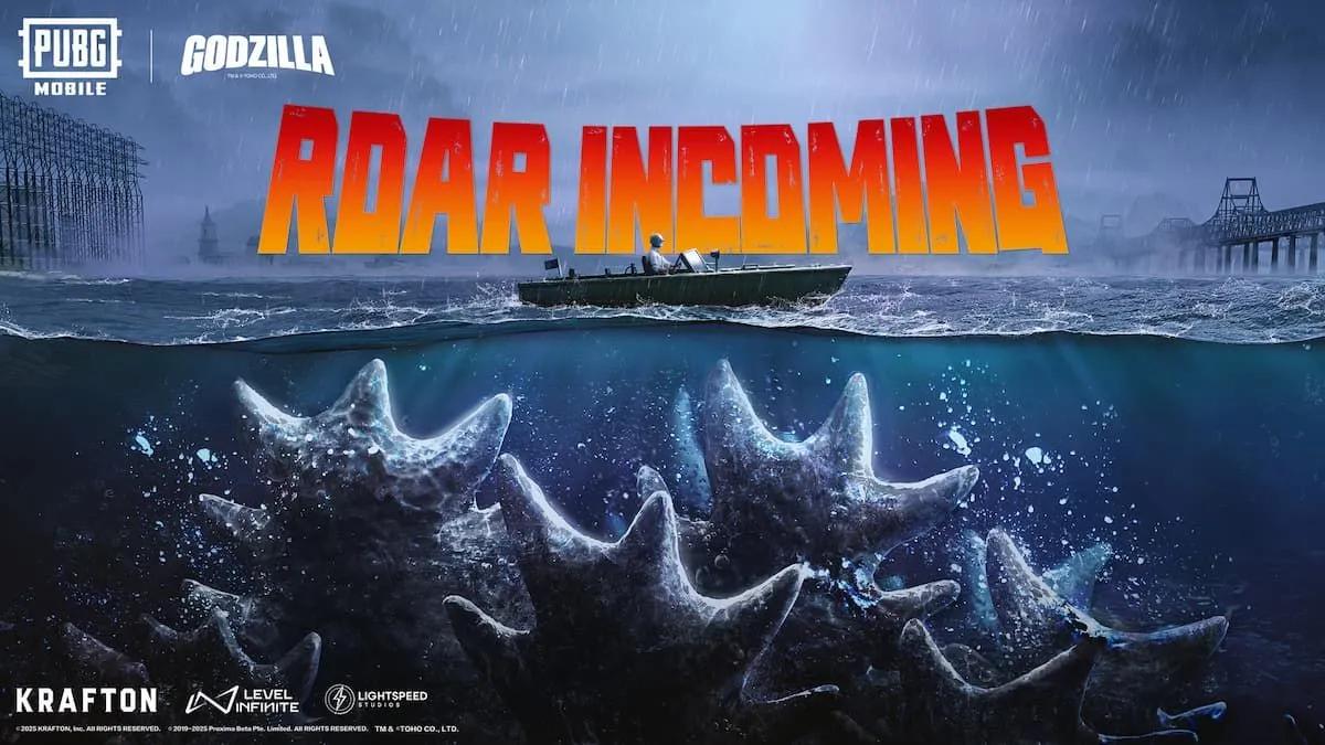 PUBG Mobile vihjailee Godzillan paluusta - mutta kierolla tavalla