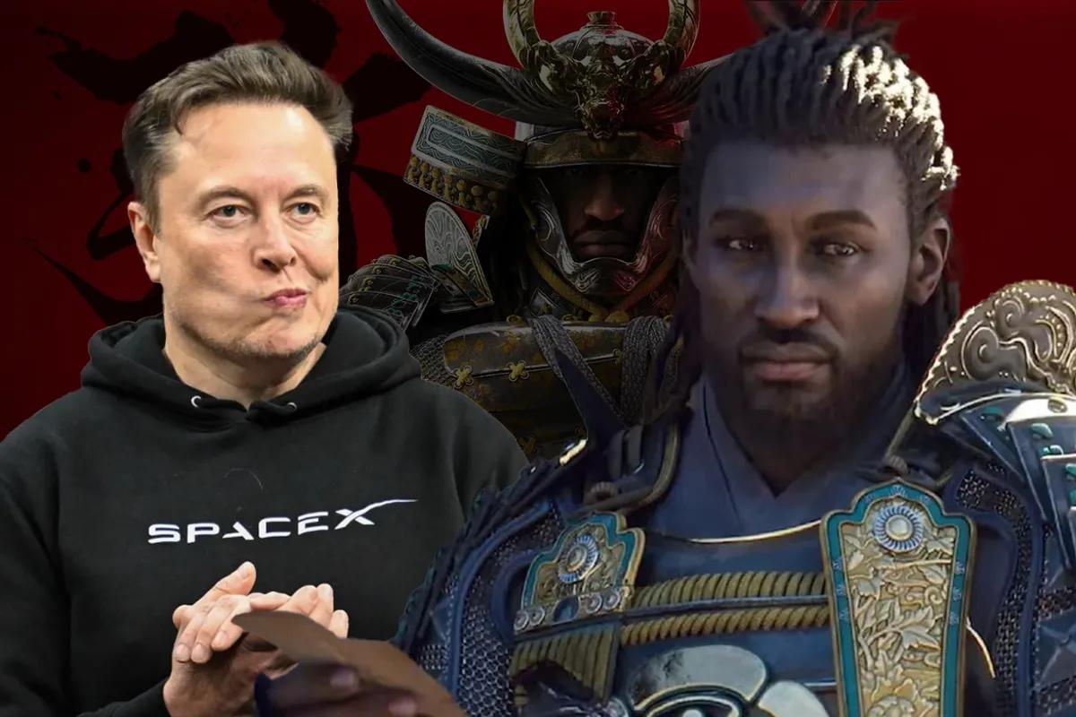 Ubisoft paahtaa Elon Muskin epäilyttäviä pelitottumuksiaan kritisoituaan Assassin's Creed Shadowsia