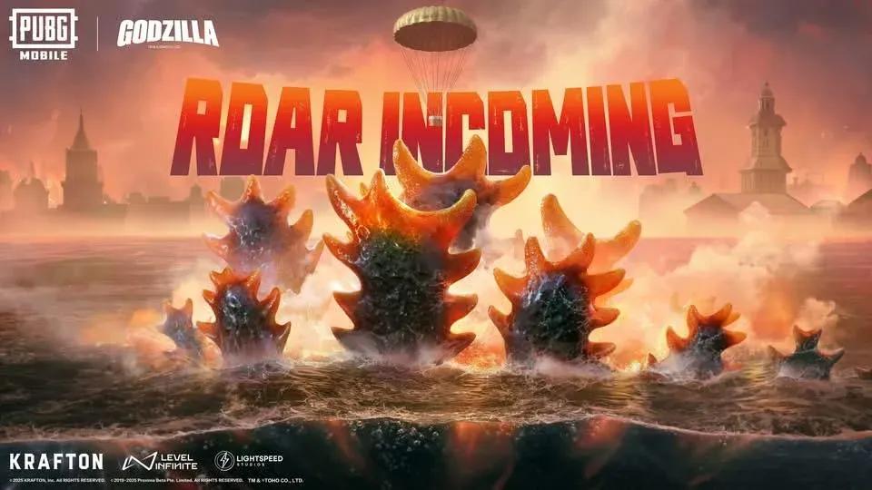 PUBG Mobile x Godzilla -yhteistyö tuo uuden palkintopolun tapahtuman ainutlaatuisilla palkinnoilla
