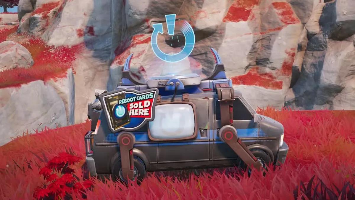 Fortnite antaa sinun nyt ostaa uudelleenkäynnistyskortteja pakettiautoista 500 kullalla.