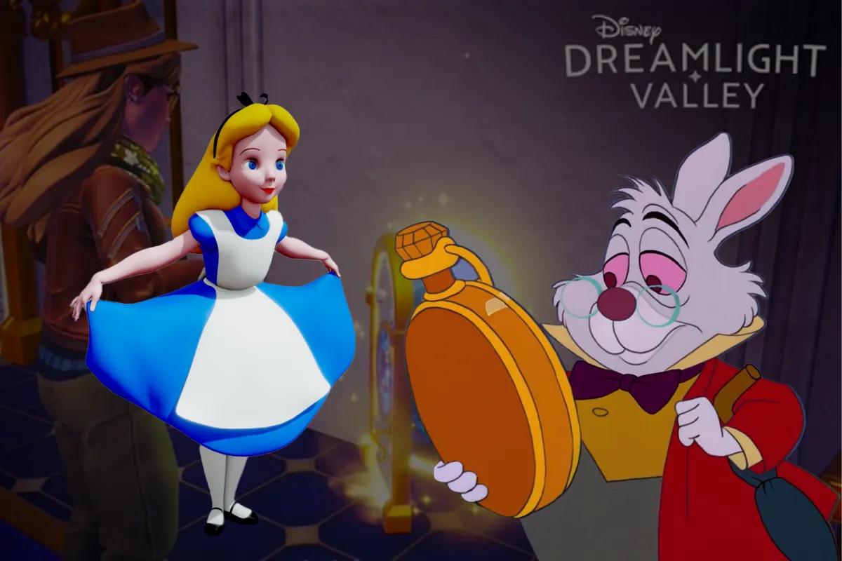 Liisa Ihmemaassa -päivitys teasattiin Disney Dreamlight Valleyyn - ja se on ihanan pieni
