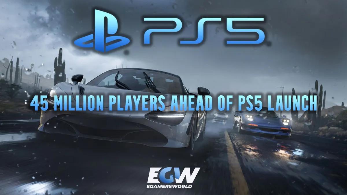 Forza Horizon 5 saavutti 45 miljoonaa pelaajaa ennen PS5-julkaisua