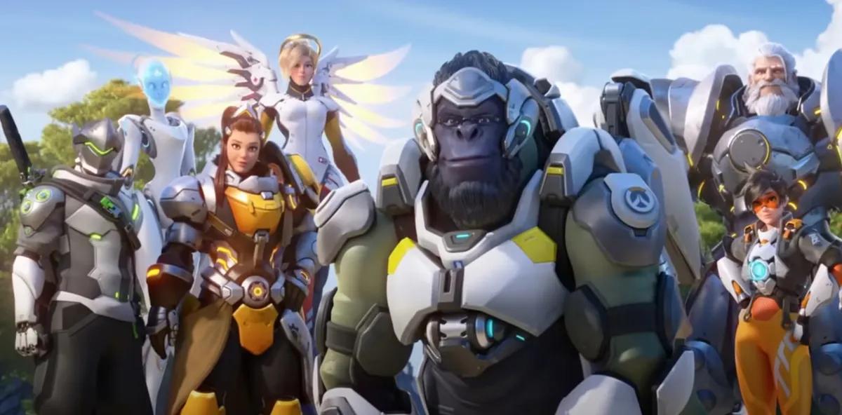 Overwatch 2:ssa 1 Winston vastaan 100 sotilasta live-esittelyssä!