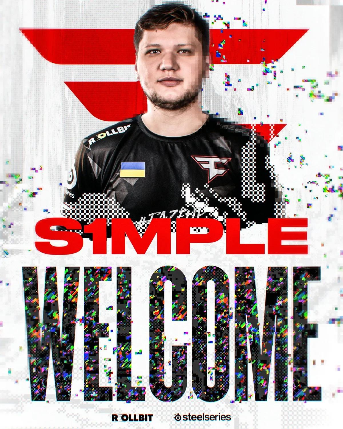 s1mple liittyy FaZe-klaaniin: Legendaarinen AWPer korvaa brokyn CS2-rosterissa.