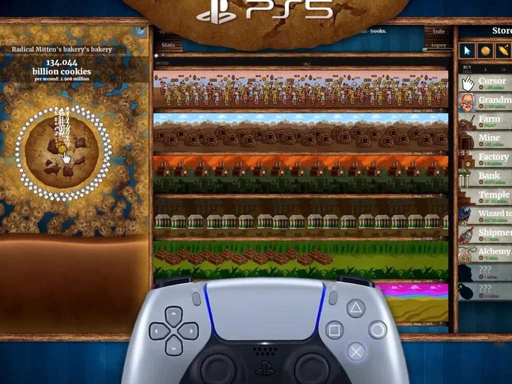 Cookie Clicker on tulossa PS5:lle, Xboxille ja Switchille - ja kyllä, se on yhä koukuttava peli