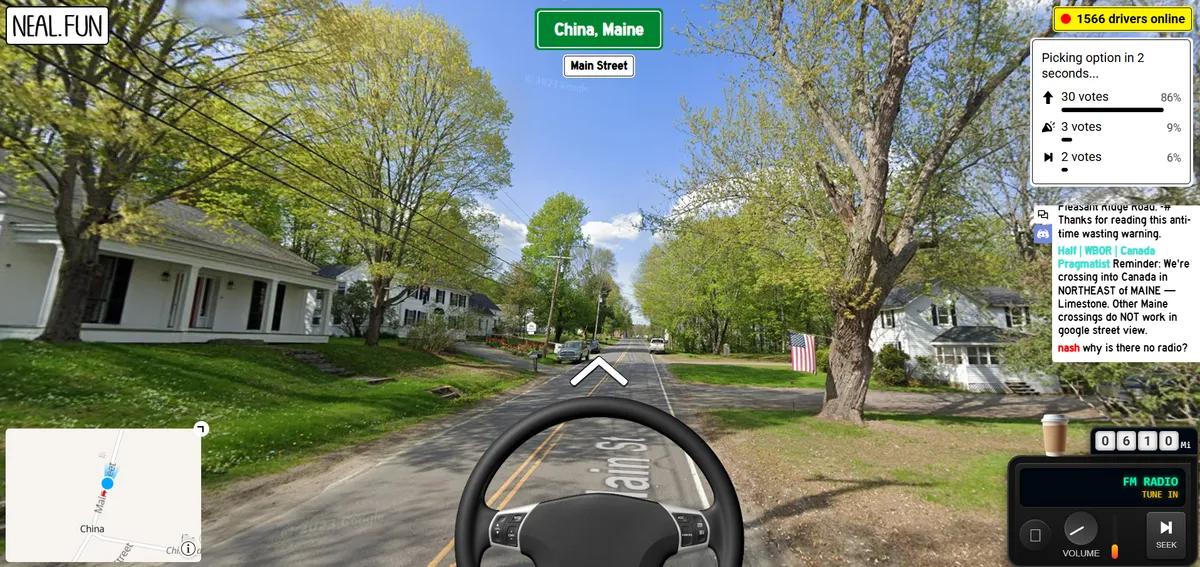 Internet Roadtrip tekee Google Mapsista pelin