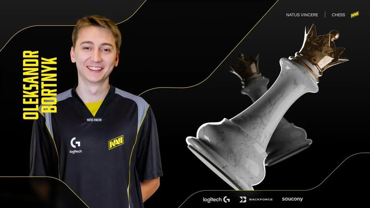 Oleksandr Bortnyk varmisti voiton Road to Esports World Cup Chess 2025 -kilpailussa.